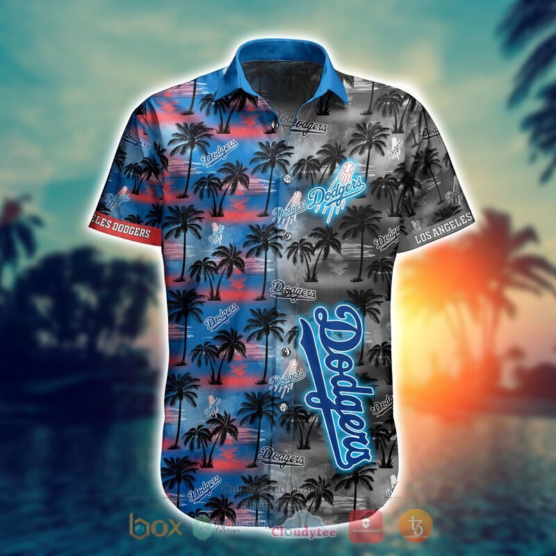 Los Angeles Dodgers Style MLB Hawaiian shirt, Short 5