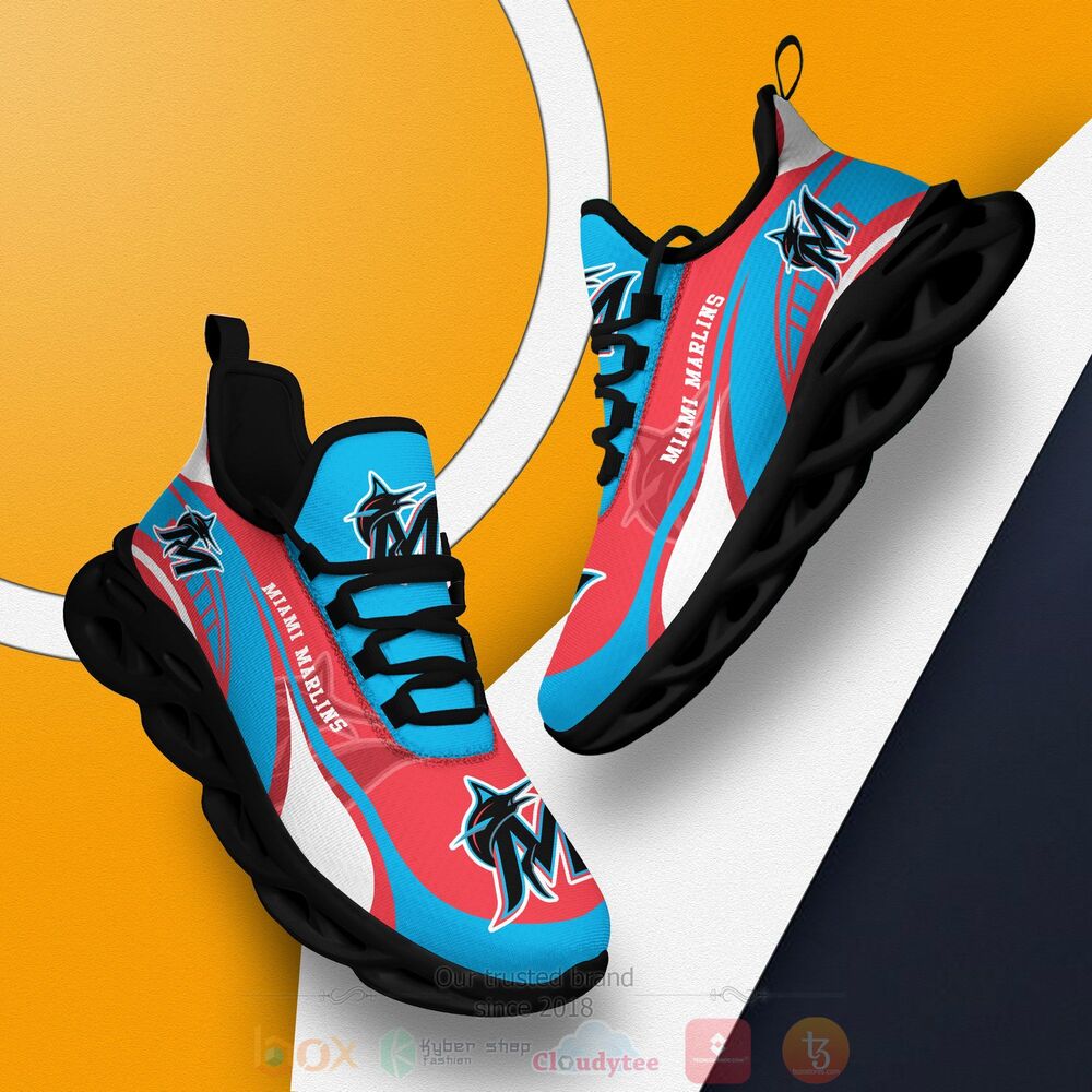TOP Miami Marlins MLB Max Soul Clunky Sneaker Shoes 5