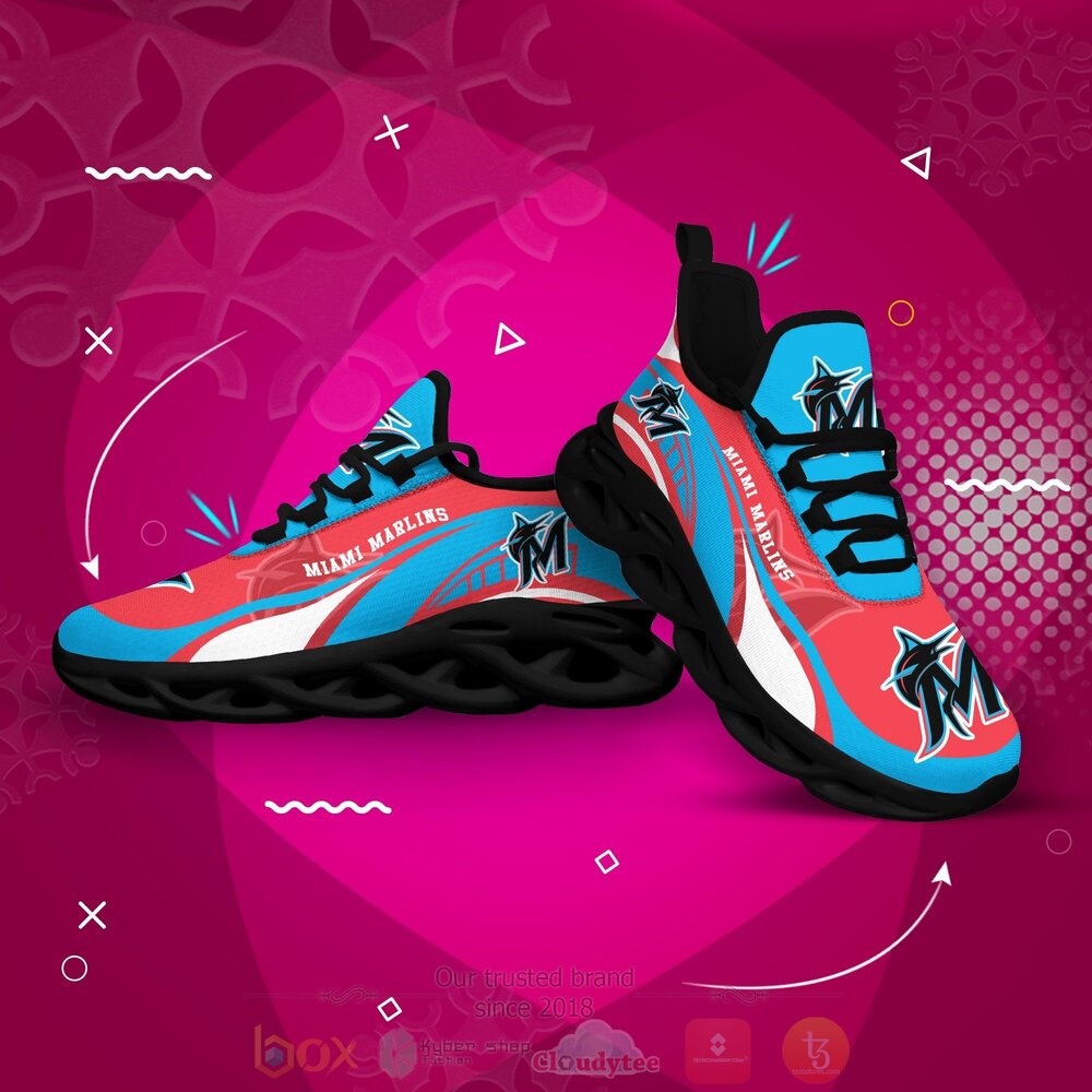 TOP Miami Marlins MLB Max Soul Clunky Sneaker Shoes 7