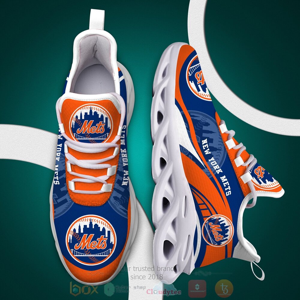 TOP New York Mets MLB Max Soul Clunky Sneaker Shoes 13