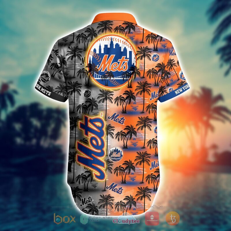 New York Mets Style MLB Hawaiian shirt, Short 6