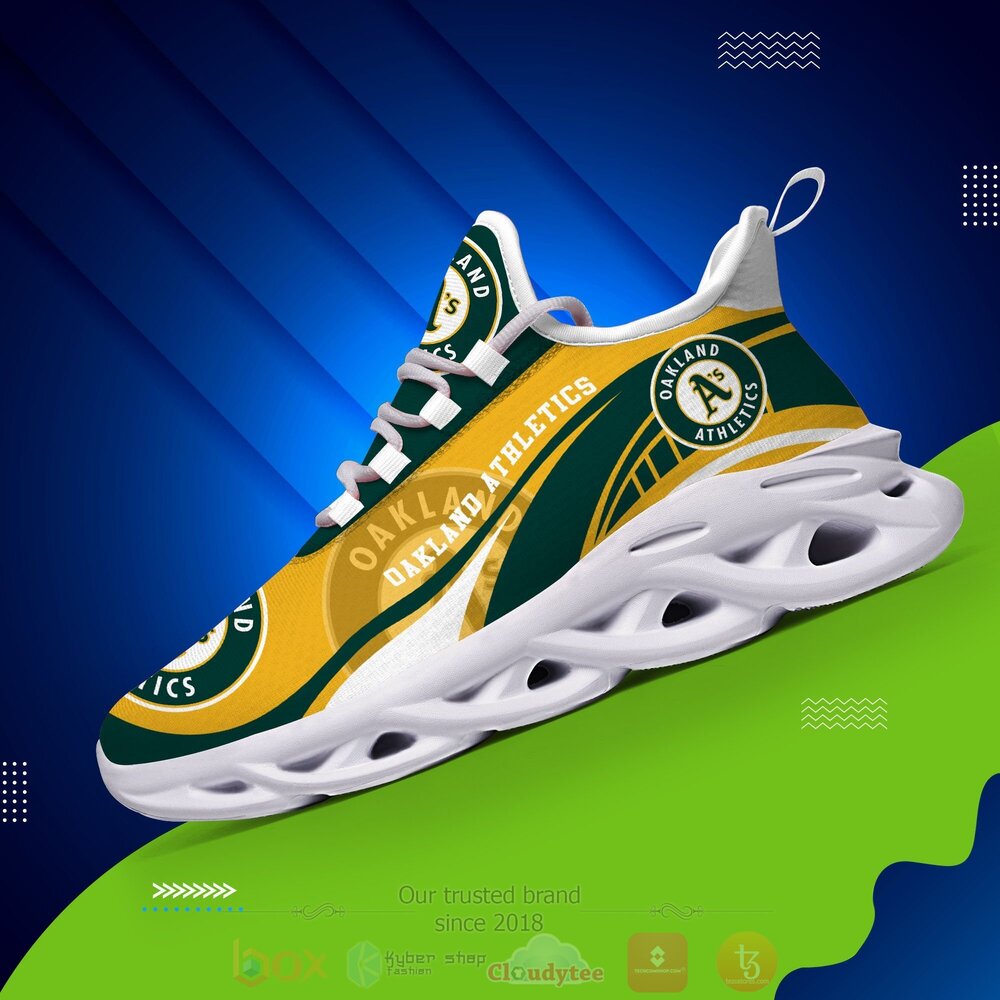 TOP Oakland Athletics MLB Max Soul Clunky Sneaker Shoes 1