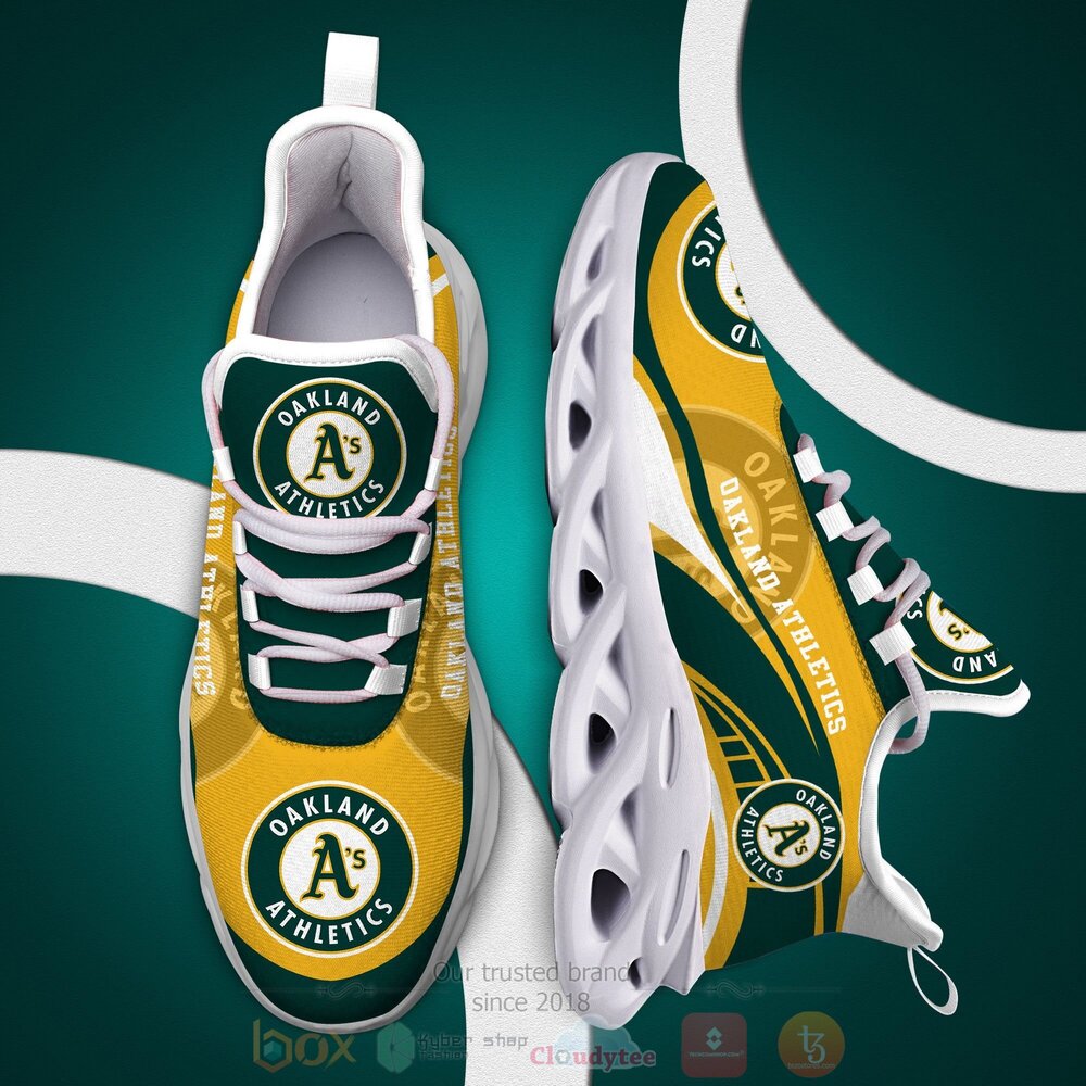 TOP Oakland Athletics MLB Max Soul Clunky Sneaker Shoes 13