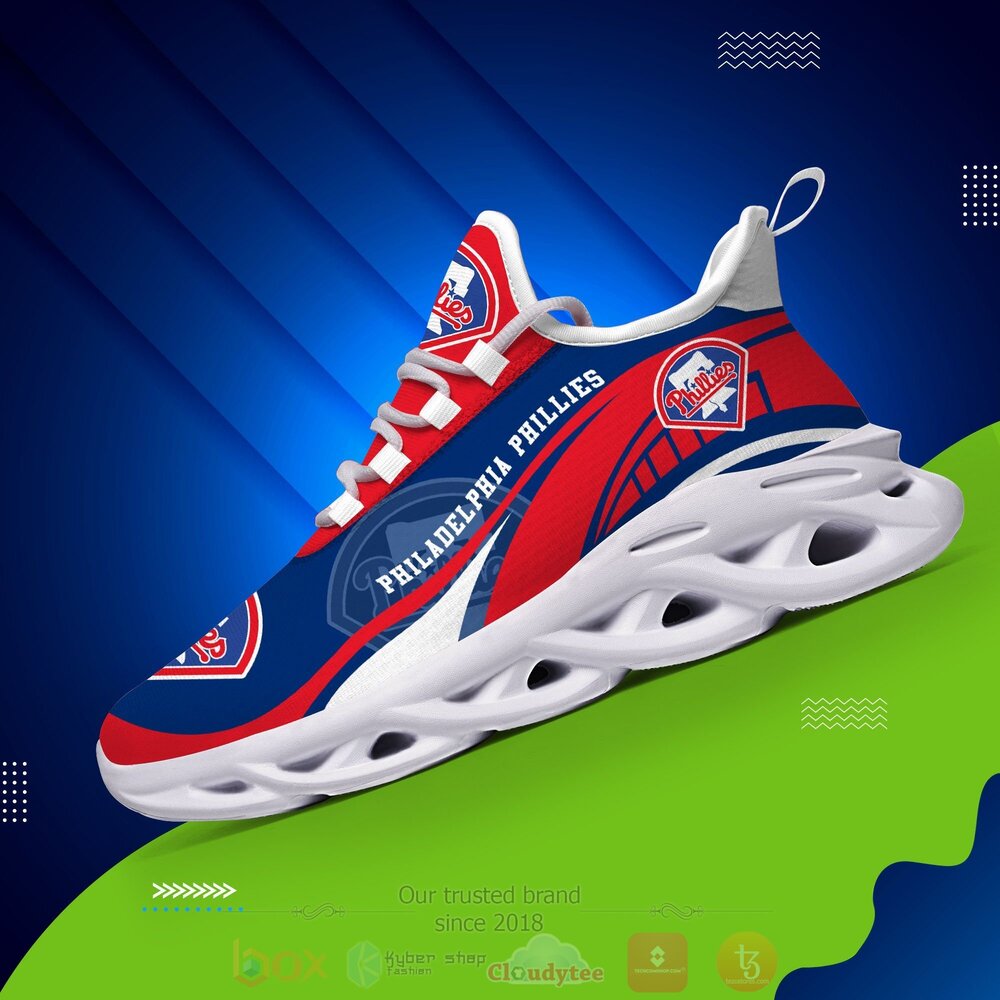 TOP Philadelphia Phillies MLB Max Soul Clunky Sneaker Shoes 6