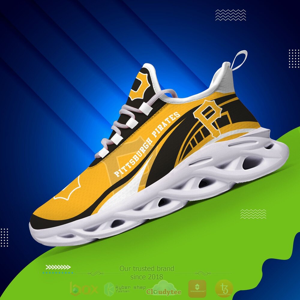 TOP Pittsburgh Pirates MLB Max Soul Clunky Sneaker Shoes 9