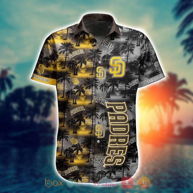 San Diego Padres Style MLB Hawaiian shirt, Short 2