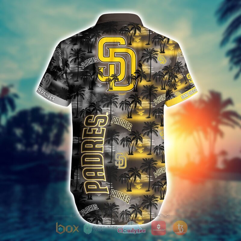 San Diego Padres Style MLB Hawaiian shirt, Short 3