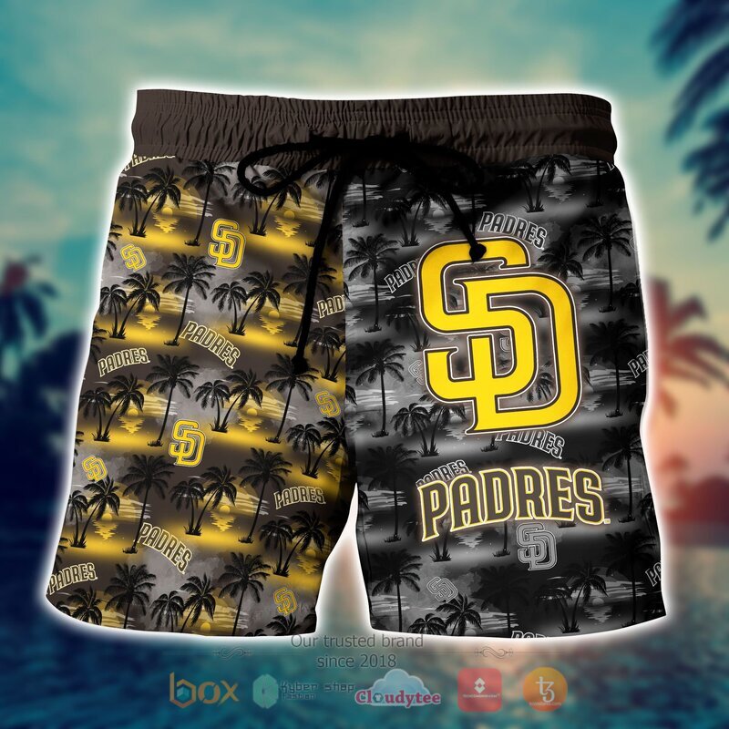 San Diego Padres Style MLB Hawaiian shirt, Short 7