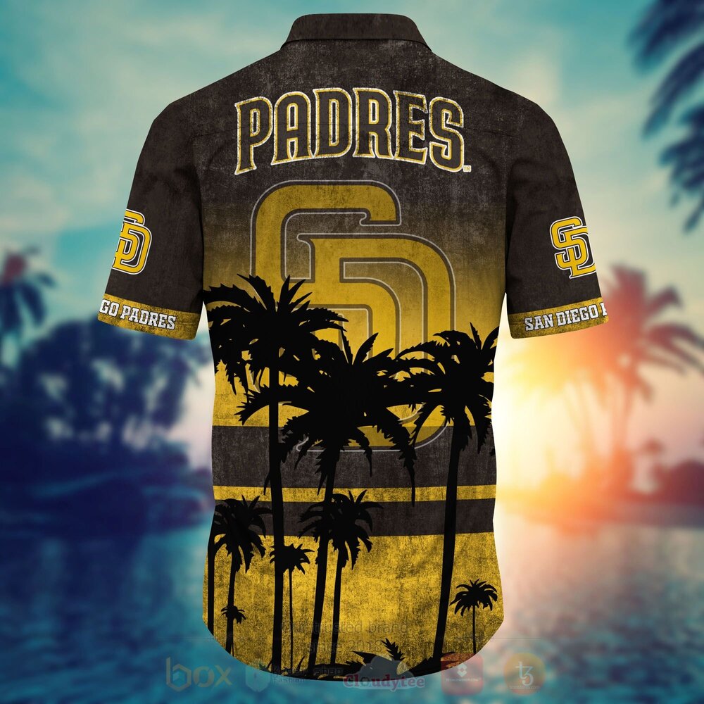 TOP MLB San Diego Padres Short Sleeve Hawaiian Shirt, Short 8