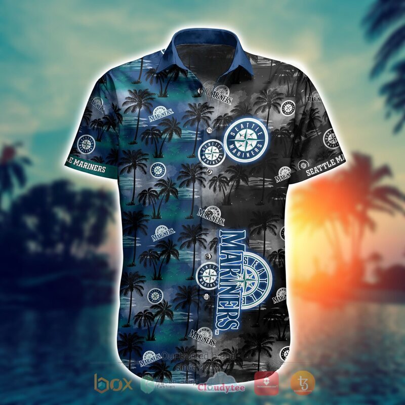Seattle Mariners Style MLB Hawaiian shirt, Short 14