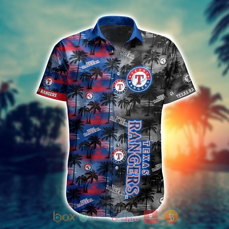 Texas Rangers Style MLB Hawaiian shirt, Short 14