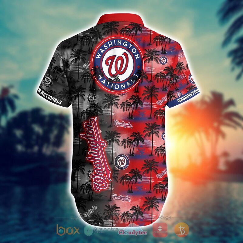 Washington Nationals Style MLB Hawaiian shirt, Short 16