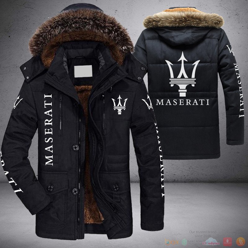 Maserati Parka Jacket Coat 10