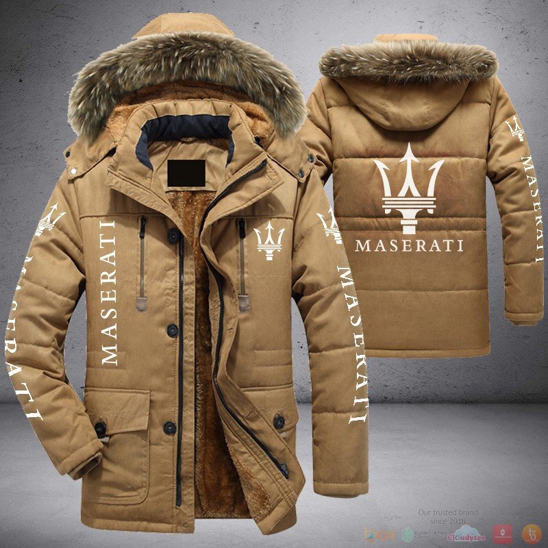 Maserati Parka Jacket Coat 3
