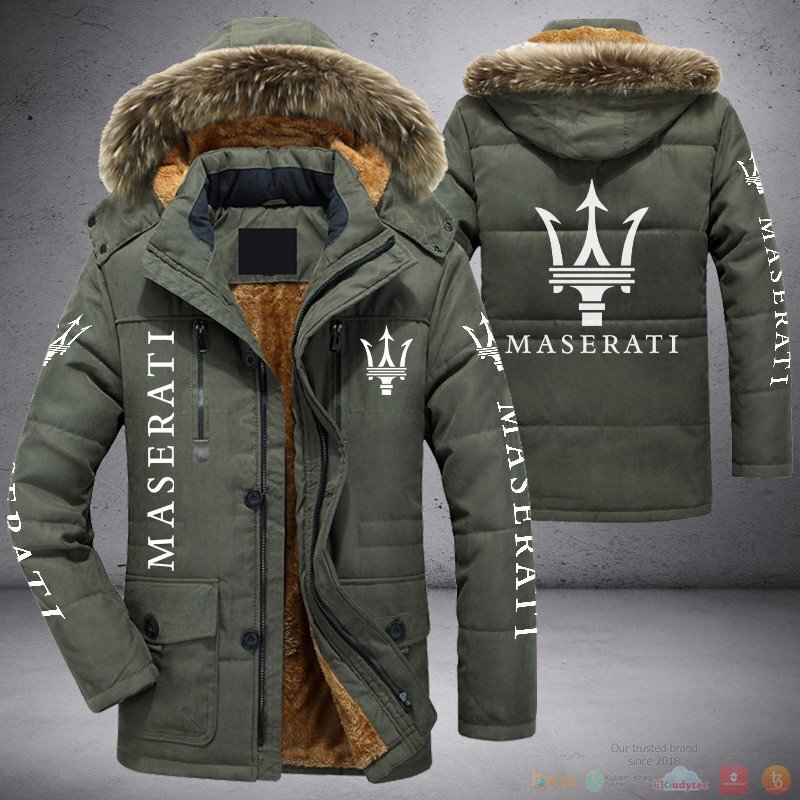 Maserati Parka Jacket Coat 4