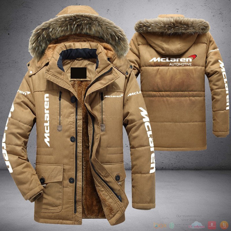 Mclaren Automotive Parka Jacket Coat 2