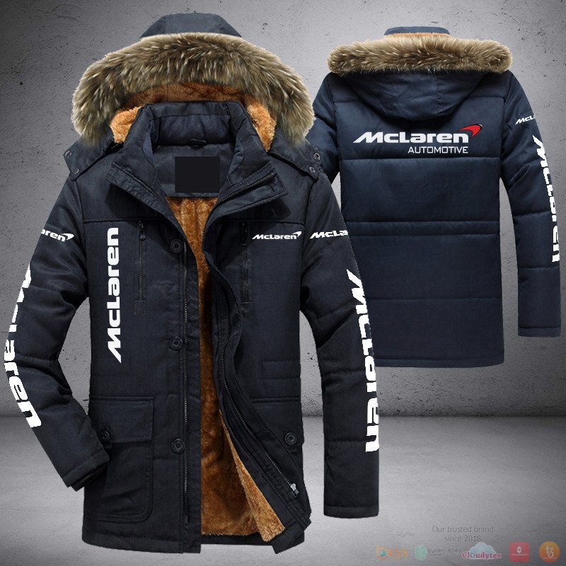 Mclaren Automotive Parka Jacket Coat 4