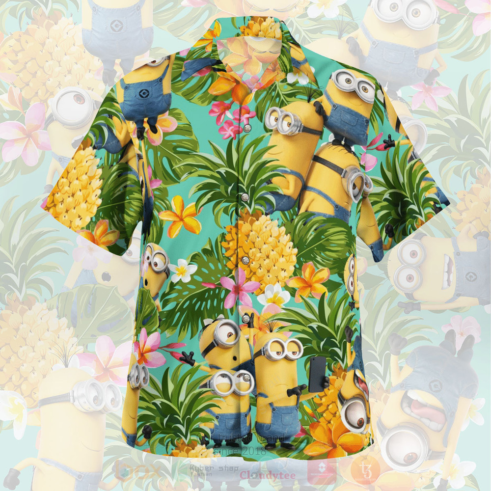 TOP Minions Short Sleeve Hawaiian Shirt 13