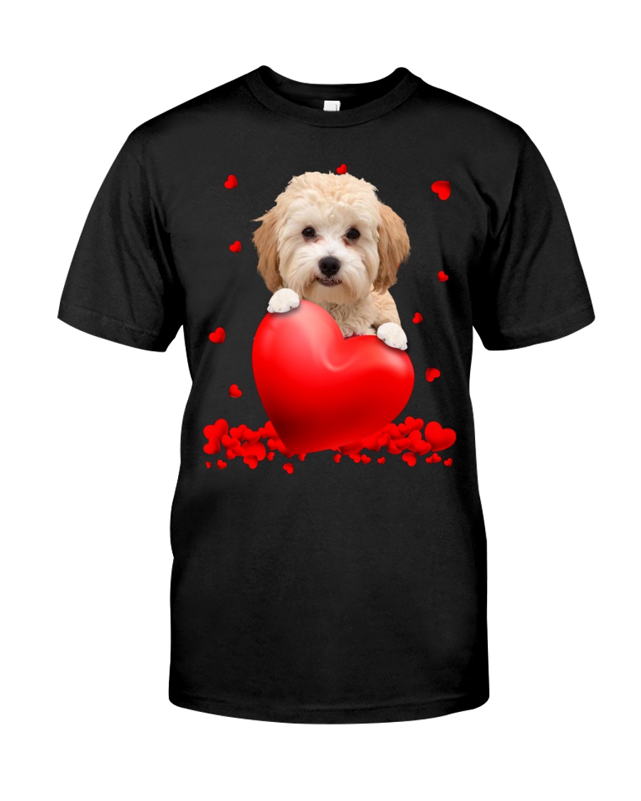 Morkie Poo Valentine Hearts shirt, hoodie 10