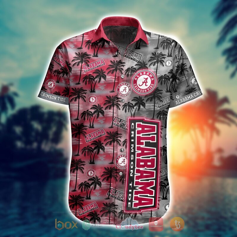 Alabama Crimson Tide Style NCAA Hawaiian shirt, Short 5