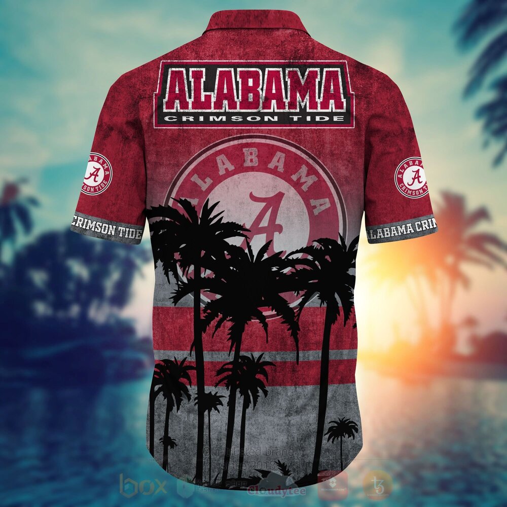 TOP NCAA Alabama Crimson Tide Short Sleeve Hawaiian Shirt, Short 8