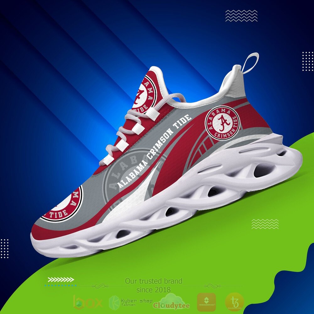 TOP Alabama Crimson Tide NCAA Max Soul Clunky Sneaker Shoes 1