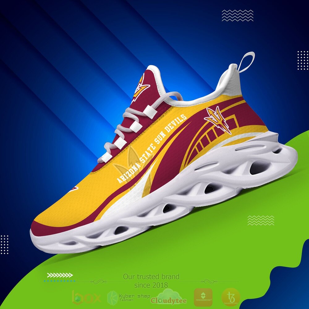TOP Arizona State Sun Devils NCAA Max Soul Clunky Sneaker Shoes 8