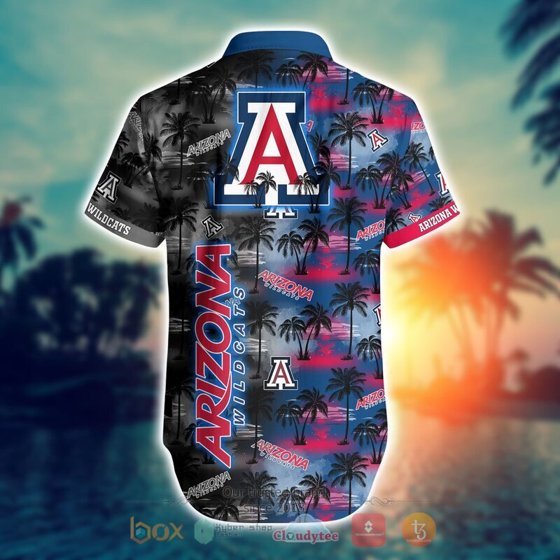 Arizona Wildcats Style NCAA Hawaiian shirt, Short 16