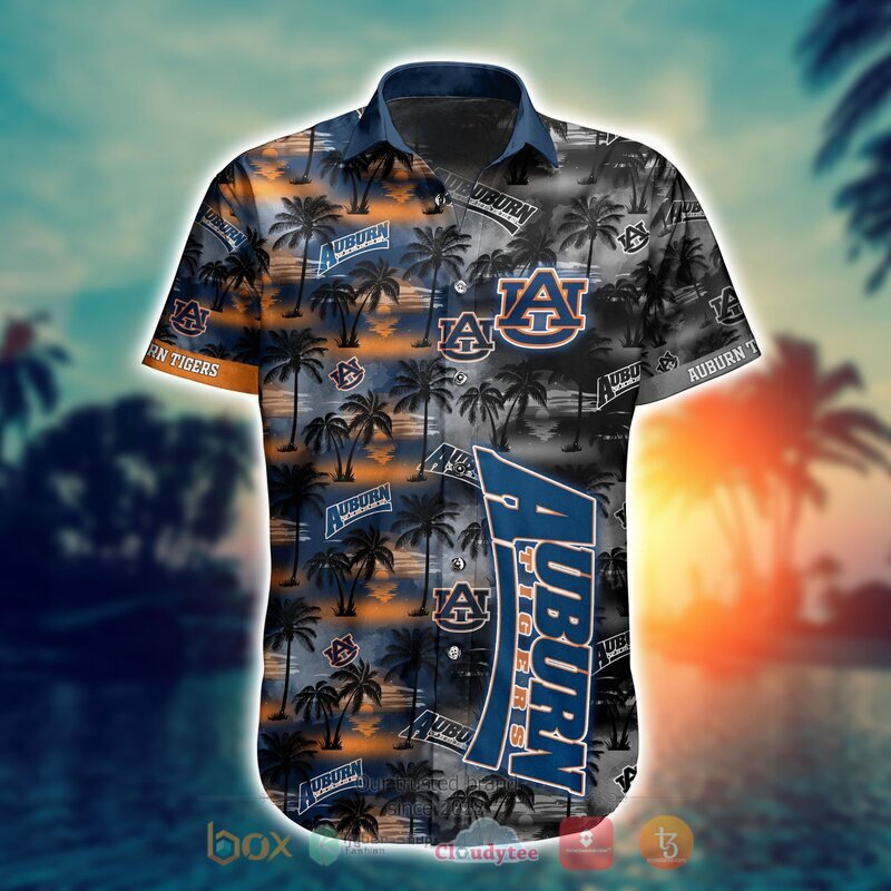 Auburn Tigers Style NCAA Hawaiian shirt, Short 14
