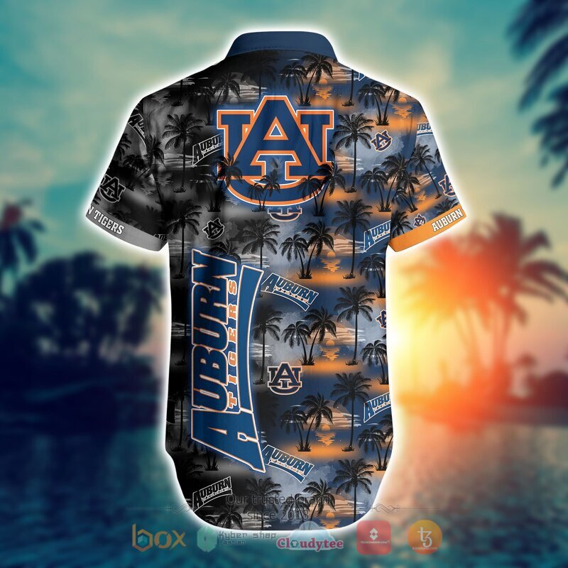 Auburn Tigers Style NCAA Hawaiian shirt, Short 3