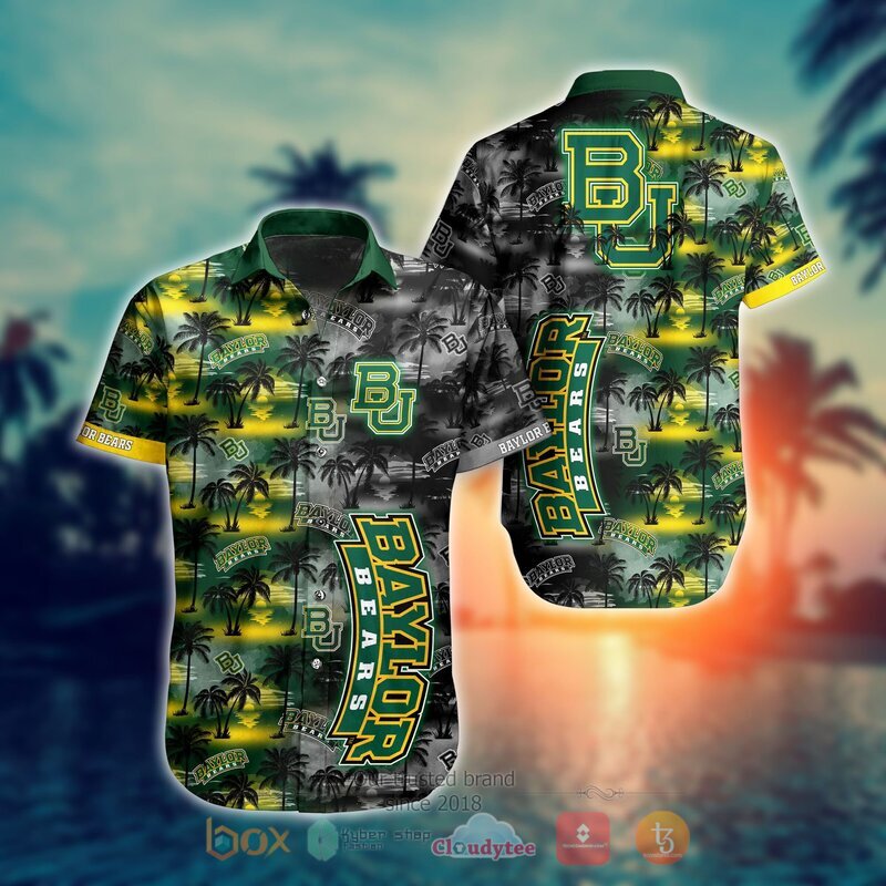 Baylor Bears Style NCAA Hawaiian shirt, Short 9