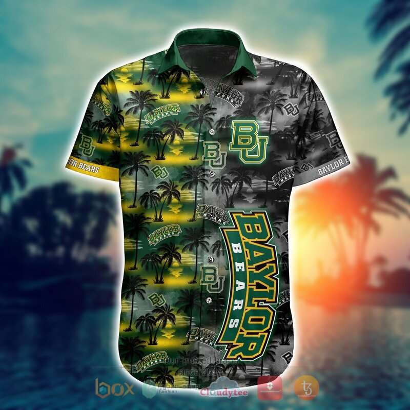 Baylor Bears Style NCAA Hawaiian shirt, Short 5