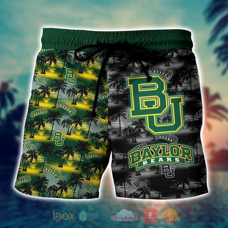 Baylor Bears Style NCAA Hawaiian shirt, Short 7