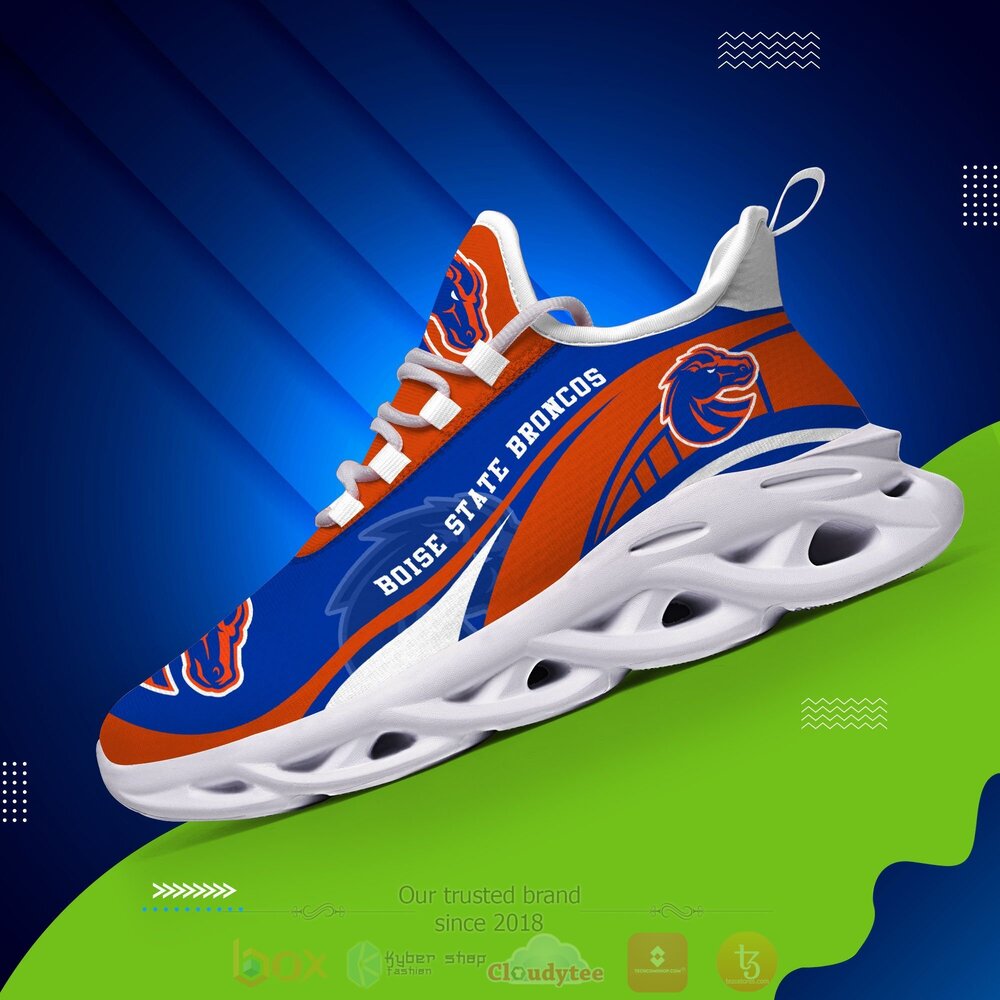 TOP Boise State Broncos NCAA Max Soul Clunky Sneaker Shoes 9