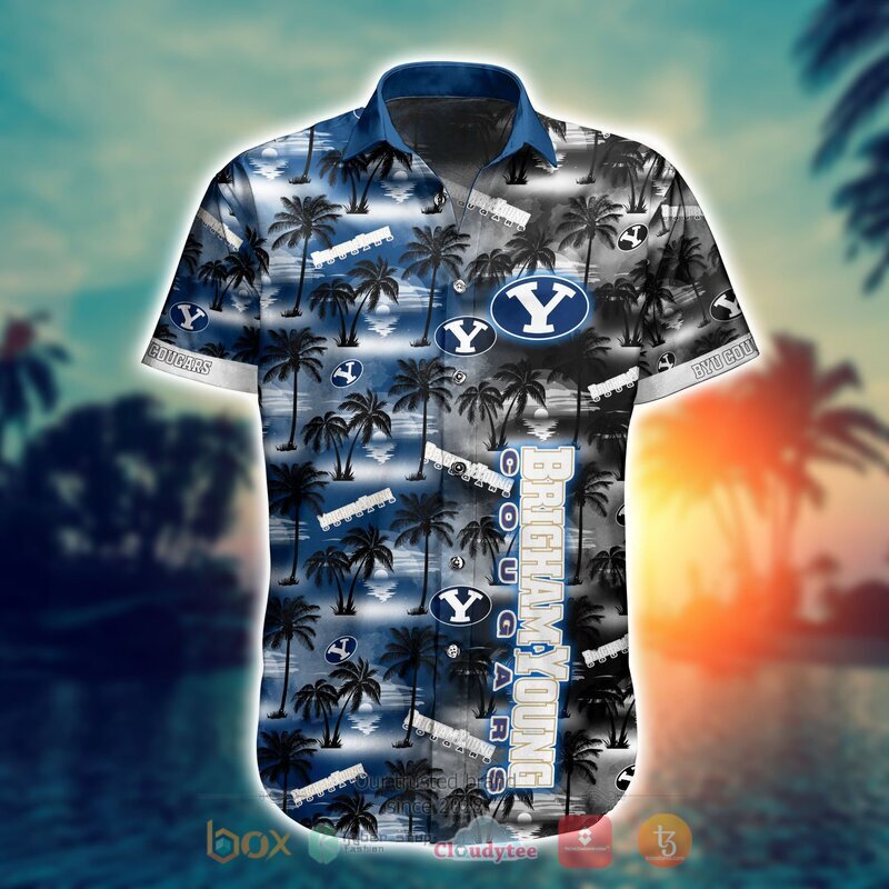 Byu Cougars Style NCAA Hawaiian shirt, Short 14