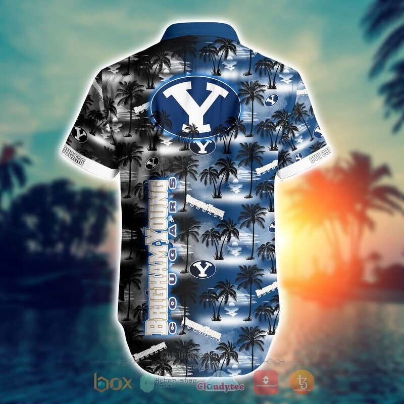 Byu Cougars Style NCAA Hawaiian shirt, Short 6