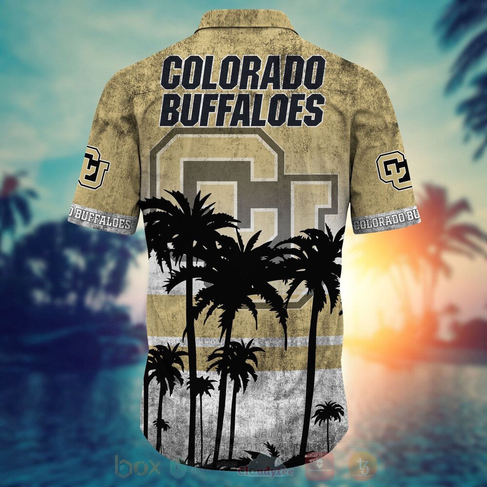 TOP NCAA Colorado Buffaloes football Short Sleeve Hawaiian Shirt, Short 4