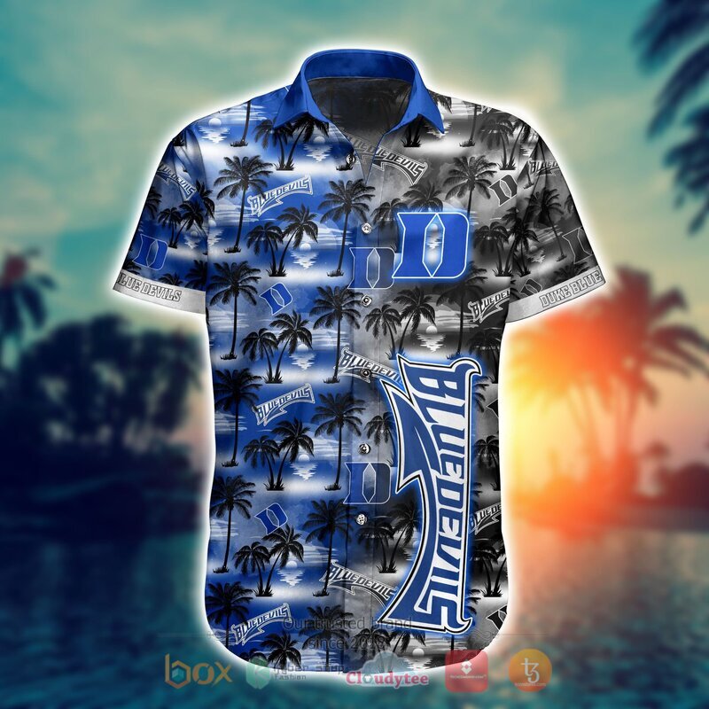 Duke Blue Devils Style NCAA Hawaiian shirt, Short 5