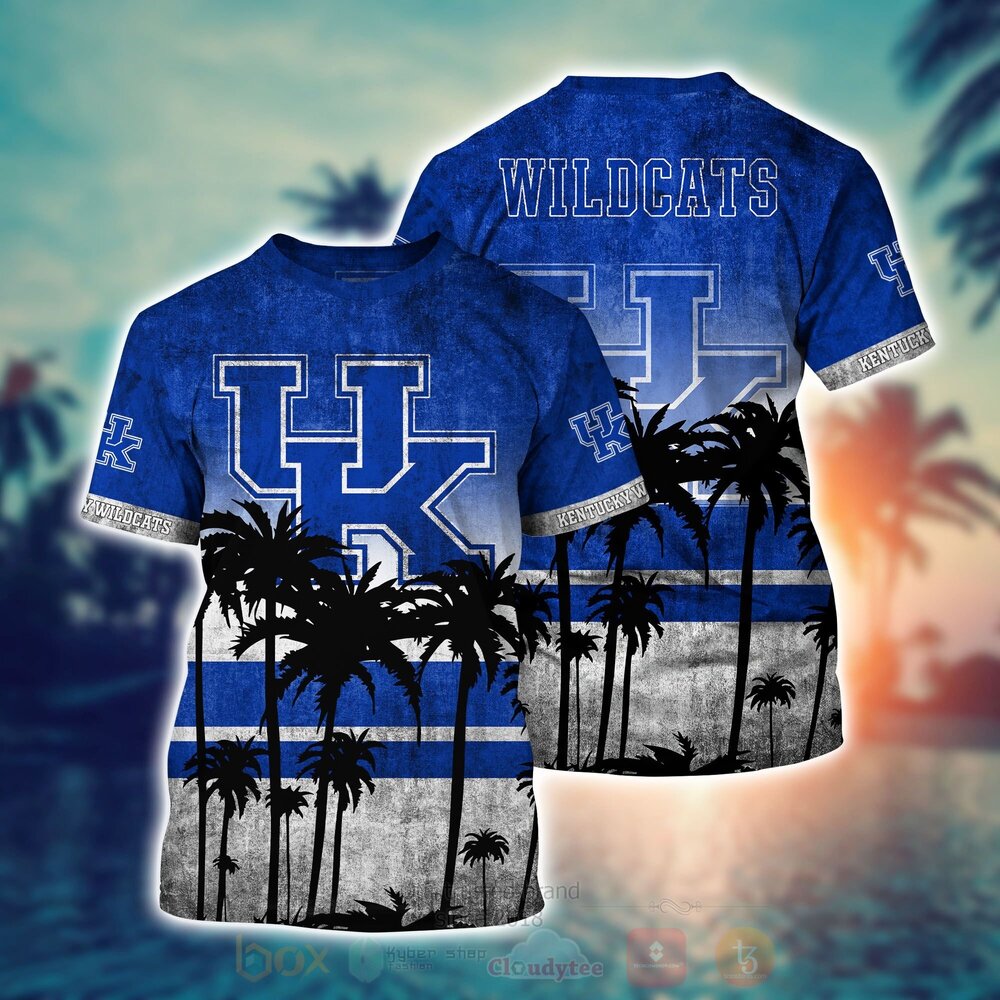 TOP NCAA Kentucky Wildcats men's basketball Short Sleeve Hawaiian Shirt, Short 6