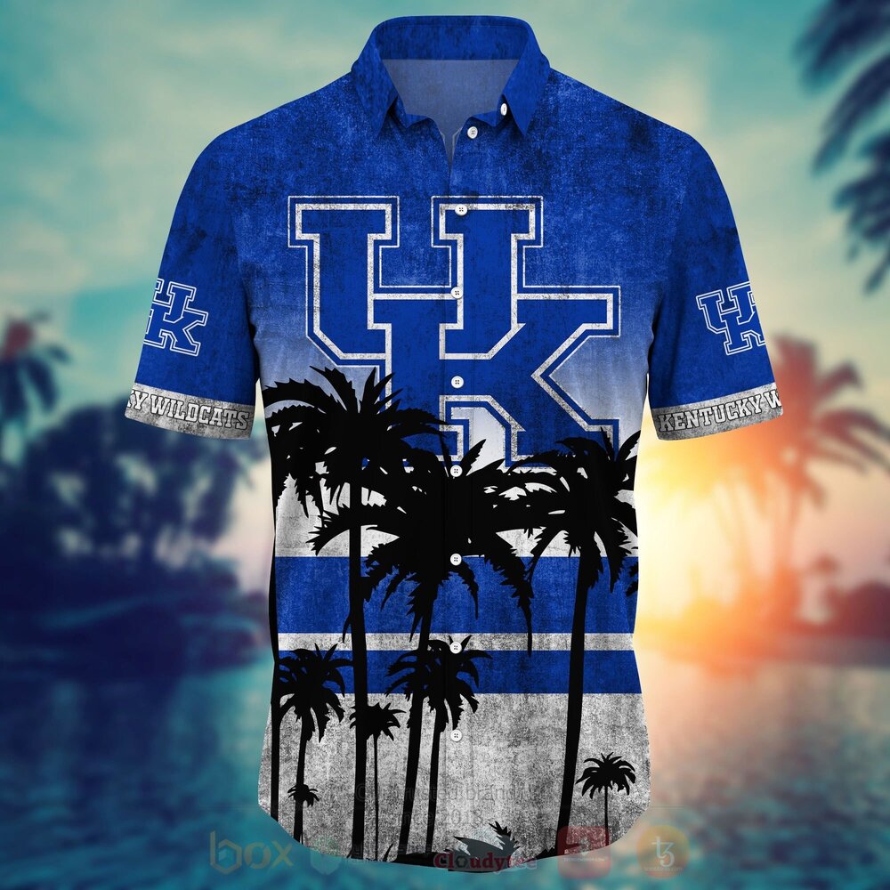 TOP NCAA Kentucky Wildcats men's basketball Short Sleeve Hawaiian Shirt, Short 18