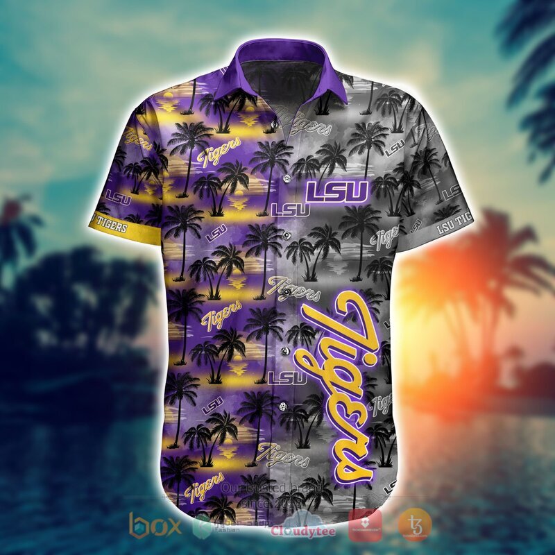 Lsu Tigers Style NCAA Hawaiian shirt, Short 2