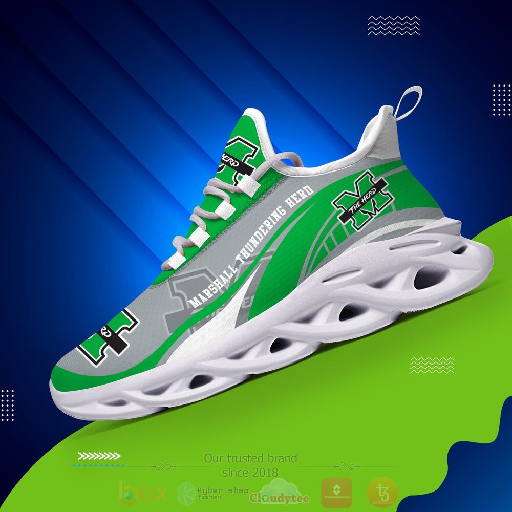 TOP Marshall Thundering Herd NCAA Max Soul Clunky Sneaker Shoes 8