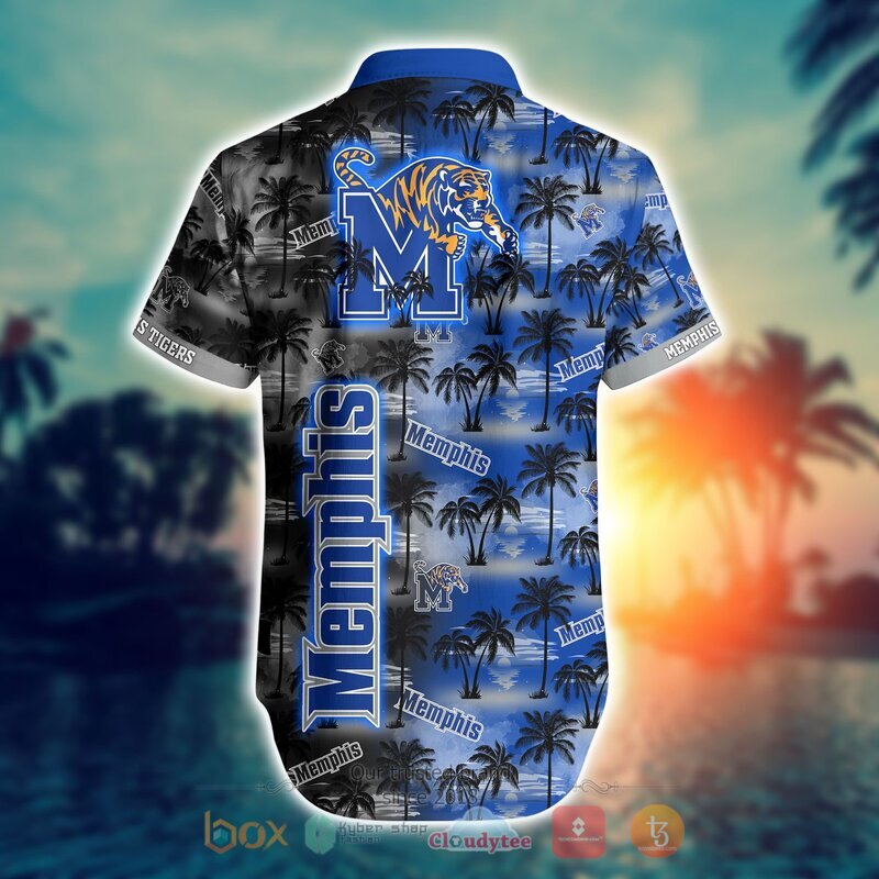 Memphis Tigers Style NCAA Hawaiian shirt, Short 16