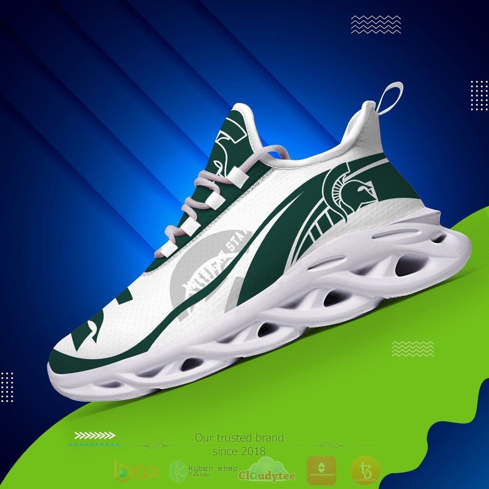 TOP Michigan State Spartans NCAA Max Soul Clunky Sneaker Shoes 10