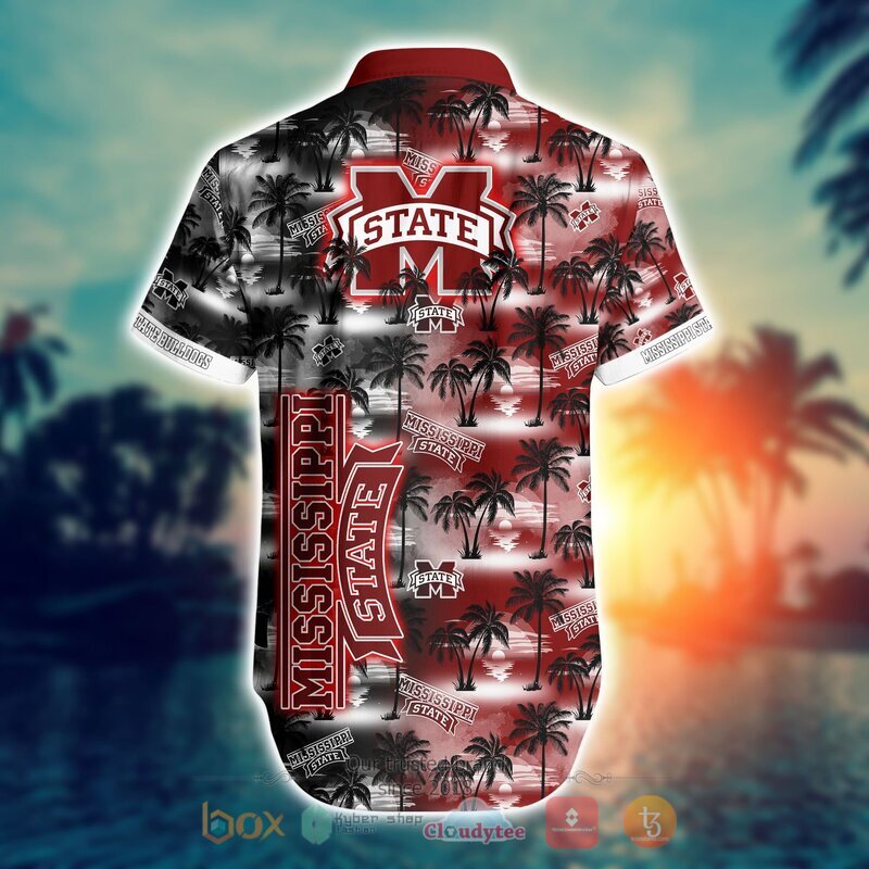 Mississippi State Bulldogs Style NCAA Hawaiian shirt, Short 3