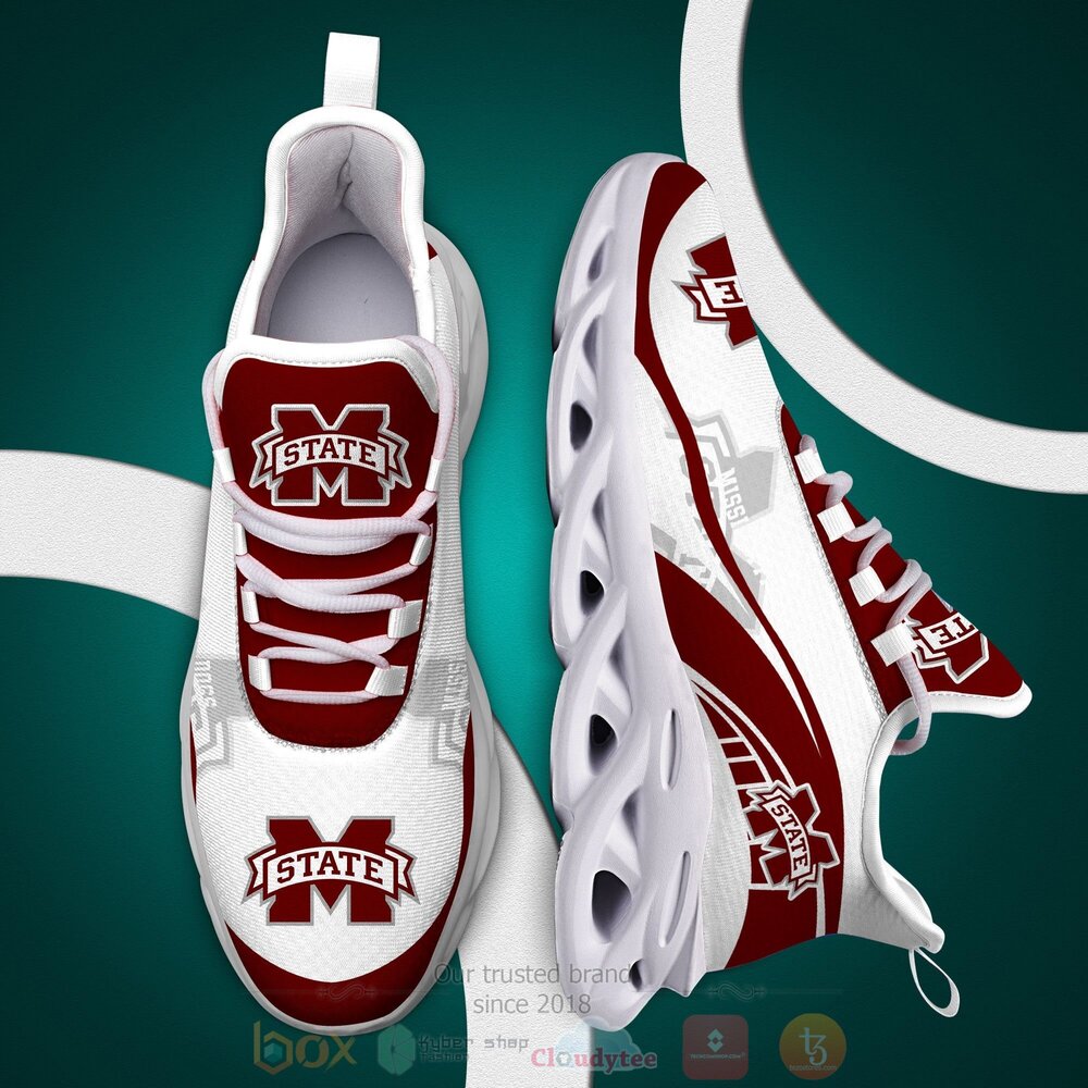 TOP Mississippi State Bulldogs NCAA Max Soul Clunky Sneaker Shoes 2