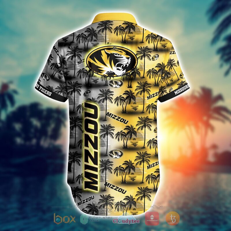 Missouri Tigers Style NCAA Hawaiian shirt, Short 6