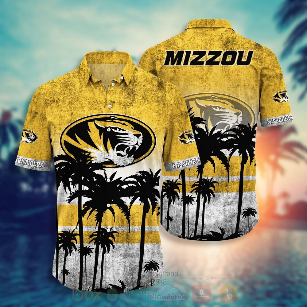 TOP NCAA Missouri Tigers football Short Sleeve Hawaiian Shirt, Short 10