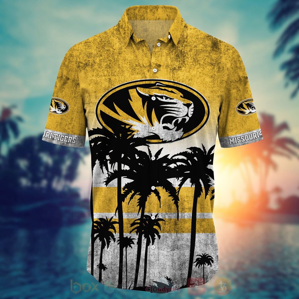 TOP NCAA Missouri Tigers football Short Sleeve Hawaiian Shirt, Short 7