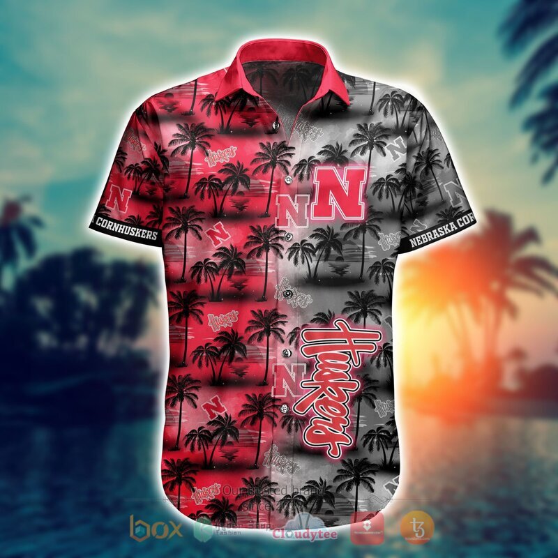 Nebraska Cornhuskers Style NCAA Hawaiian shirt, Short 14